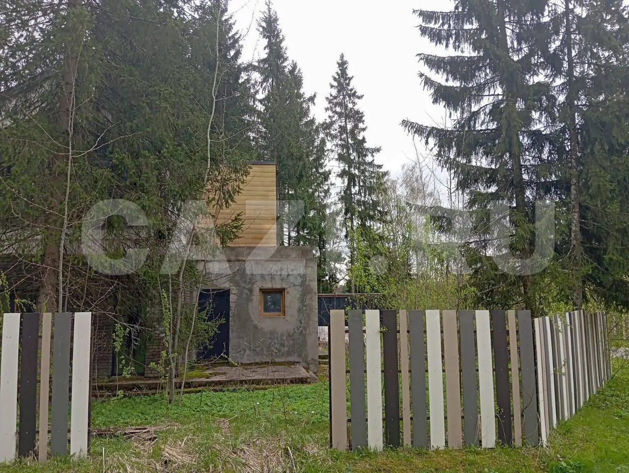 Участок 1156 м² с объектом незавершенного строительства — фото 9