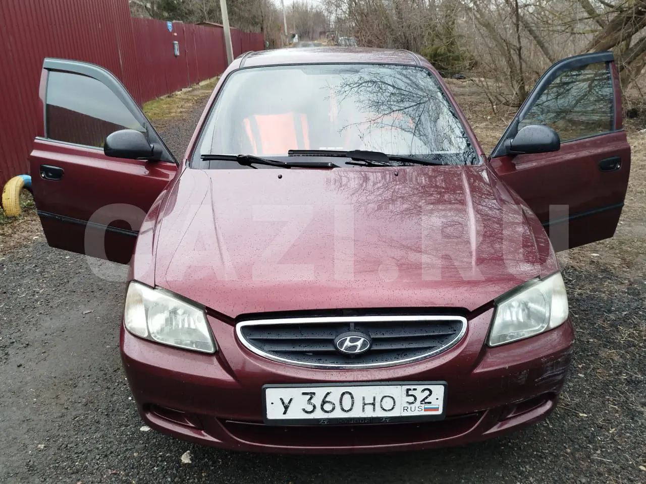 Автомобиль HYUNDAI Accent, 2008 год — фото 1