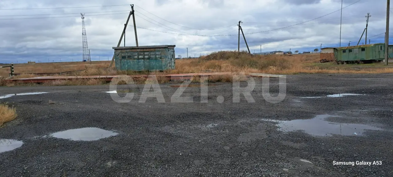 Участок 34 380 м² + Ангар 405,7 м² + Оборудование АБЗ — фото 1