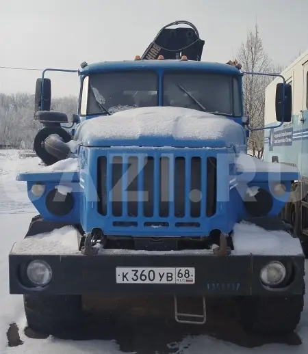 Тягач седельный с краном-манипулятором на базе Урал 4320, 2009 год — фото 4