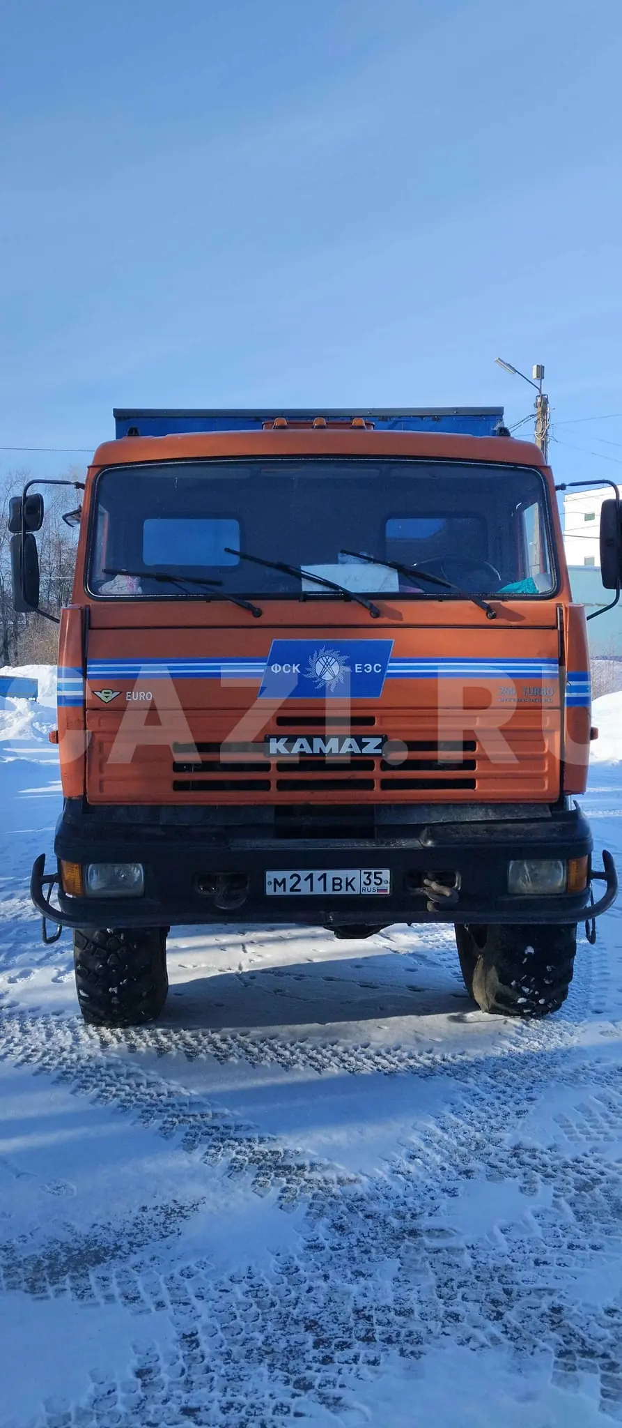 Опоровозный автопоезд, Тягач КАМАЗ-65224, 2008 год — фото 3