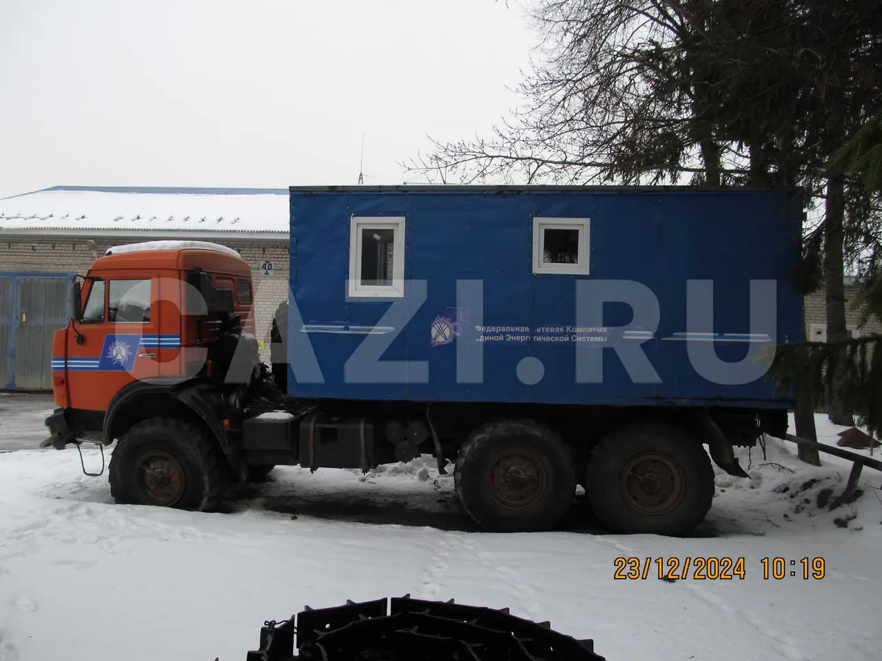 Опоровозный автопоезд, Тягач КАМАЗ-65224, 2008 год — фото 16