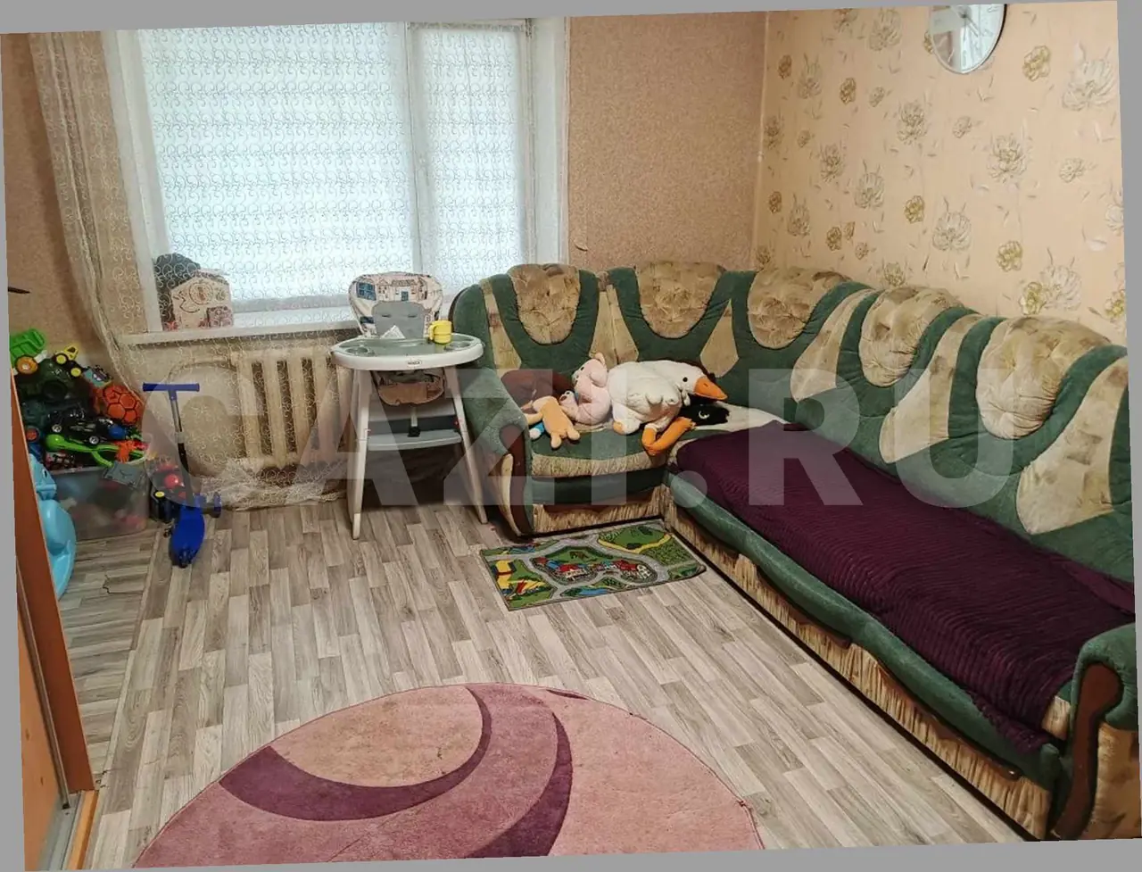 Квартира (3 комнаты), 54 м² — фото 1